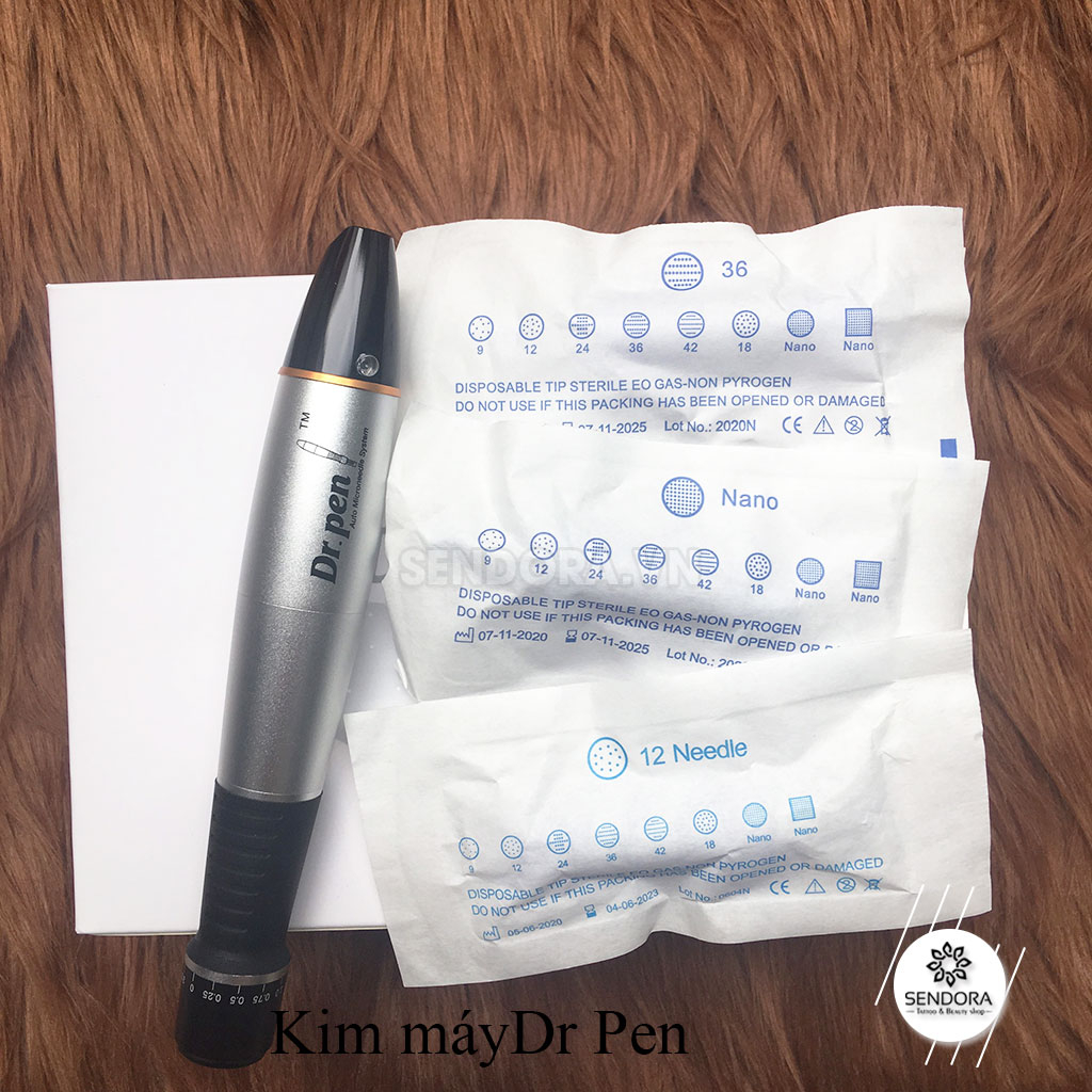 Đầu Kim Máy Drpen - Chính Hãng L1, Nano Kim 12 Kim 36 Cho Máy Phi Kim, Máy Lăn Kim Dr pen.kim, mới nhất 2023.