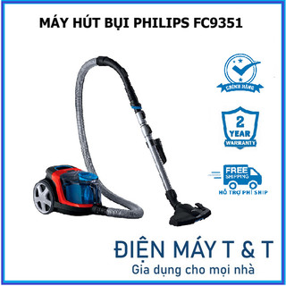 Máy hút bụi không túi 1900W Philips FC9351, Hàng phân phối chính hãng