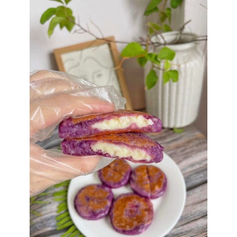 75k 10 cái Khoai Tím Cốt Dừa Phomai