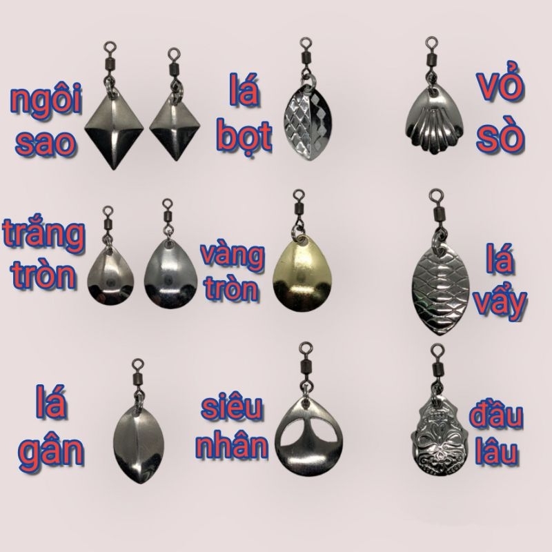 Thìa nhái hơi gắn sẵn khoá