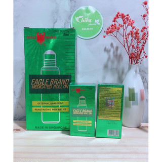 Dầu gió xanh lăn Mỹ 8ml Chính hãng- đầu lăn bi sắt