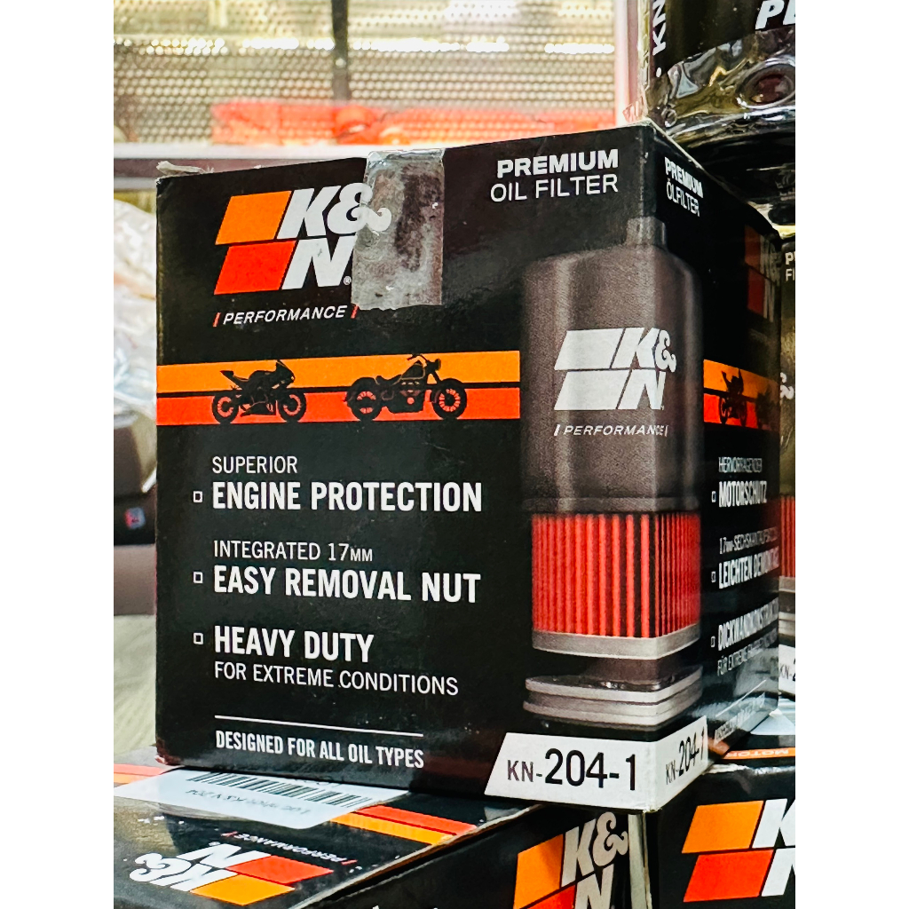 Lọc nhớt K&N 204-1 chính hãng cho SH350i