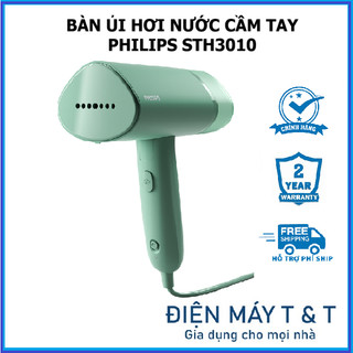 Bàn ủi cầm tay hơi nước Philips STH3010 nhỏ gọn, tiện lợi du lịch - Hàng chính hãng