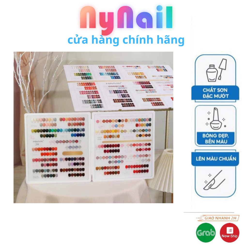 Sét Sơn 298 màu minayin