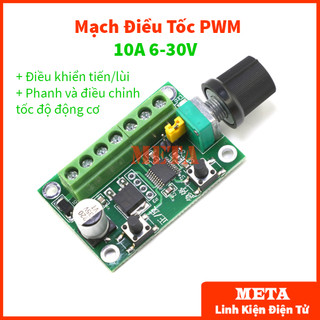 Mạch điều tốc động cơ không chổi than PWM 10A 6-30V 250W - Điều khiển tiến và lùi, phanh và điều chỉnh tốc độ