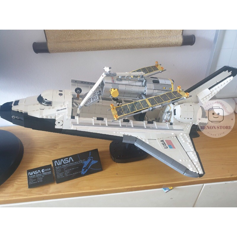 Đồ chơi xếp hình 89889 11002 63001 10283 Mô hình Tàu con thoi Nasa - Xếp hình thông minh