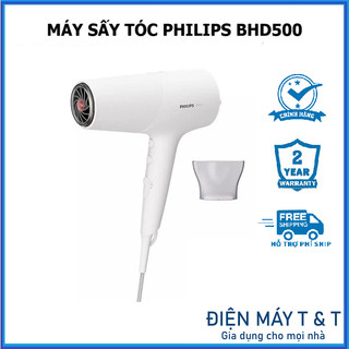 Máy sấy tóc ion Philips HP8232 thay mẫu mới Philips BHD500 -  Hàng chính hãng