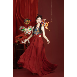  Đầm maxi đi biển dáng dài 2 dây xòe tầng họa tiết xinh xắn hở lưng chụp hình sống ảo sang trọng chất Voon cao cấp 