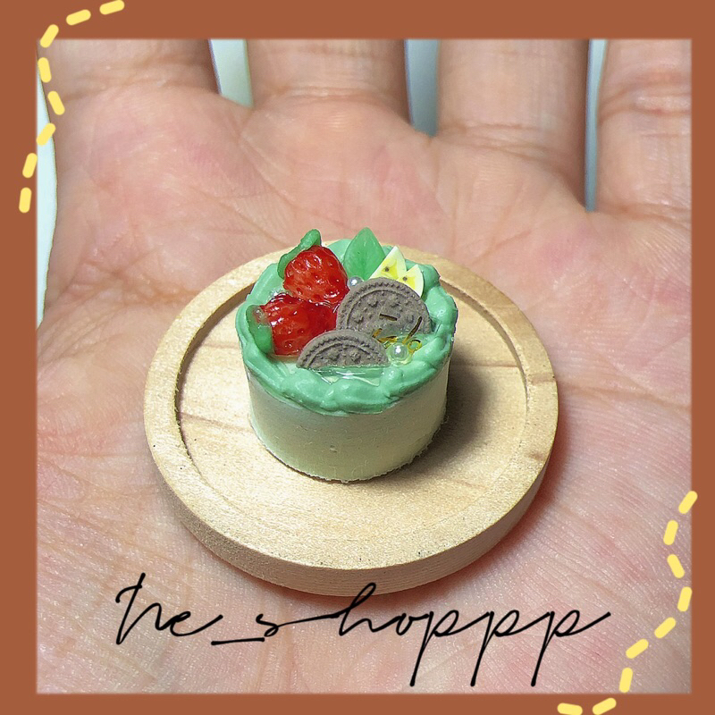 Mô hình bánh kem cỡ nhỏ mini