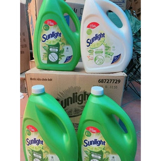 Nước rửa chén Sunlight Extra Trà xanh 3,6kg