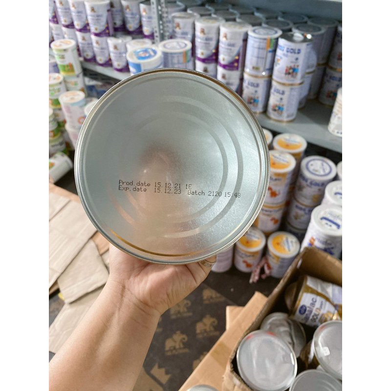 Sữa DANALAC GOLD số 2,lon to 800g, lon móp, DATE tháng 12/2023