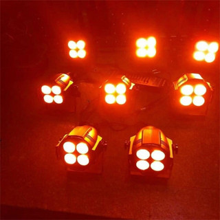 Đèn par led cob full màu 4 bóng 200w[đèn sân khấu, karaoke, phòng bay]