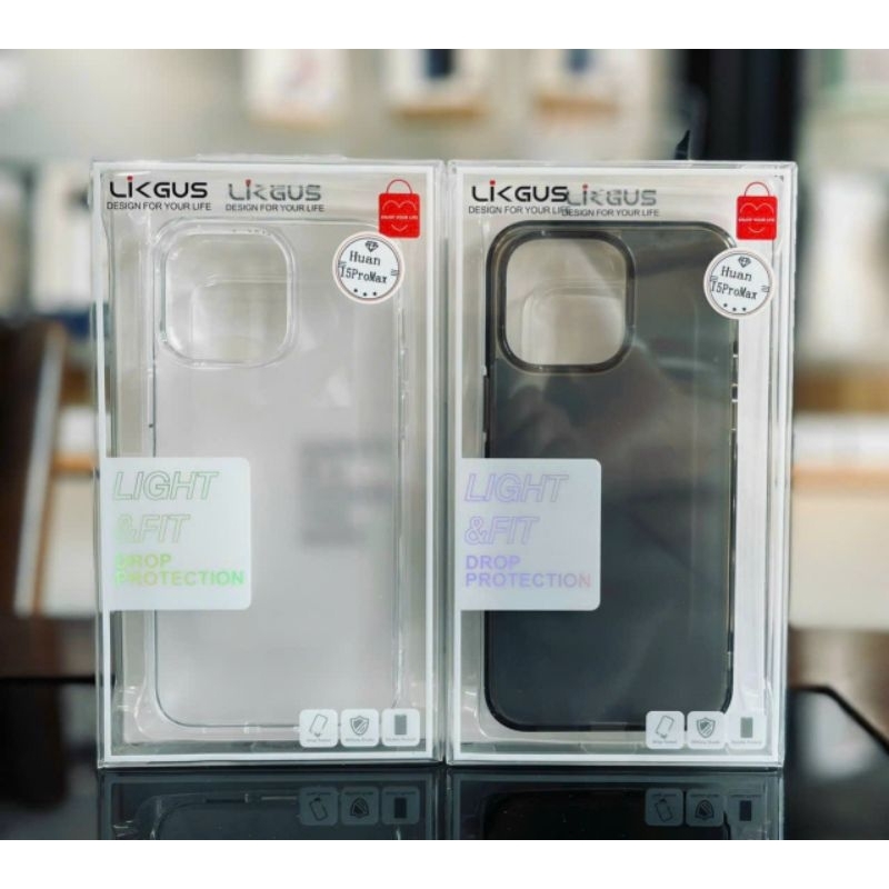 Ốp lưng likgus nhám mờ cho iphone 15 pro max,15 pro,15 plus,15 lưng nhám chống bám vân tay