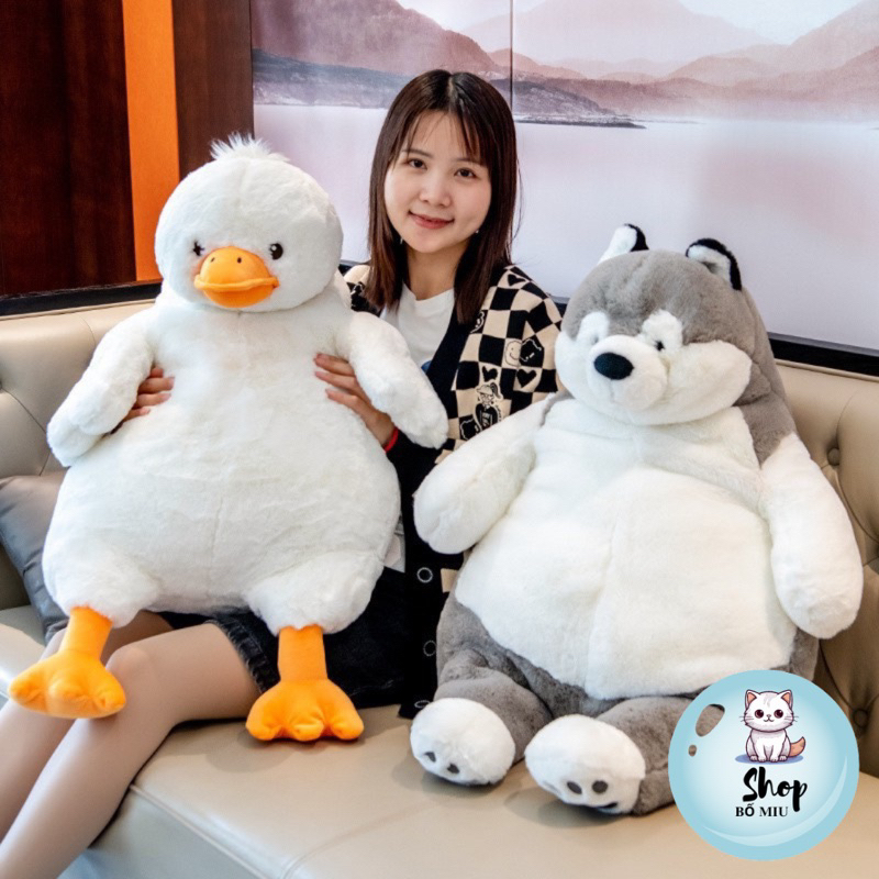 Gấu bông béo ú đáng yêu , gấu bông béo lười mũm mĩm siêu dễ thương bông mềm mịn nhiều kích thước