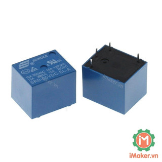 Relay, rơ le 5 chân songle - loại 5vdc và 12vdc