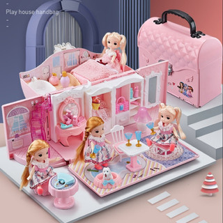 Đồ chơi ngôi nhà túi xách búp bê baostore