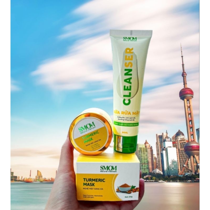 Combo Kem nghệ S-Mom sạch mụn, mờ thâm da sáng tự tin