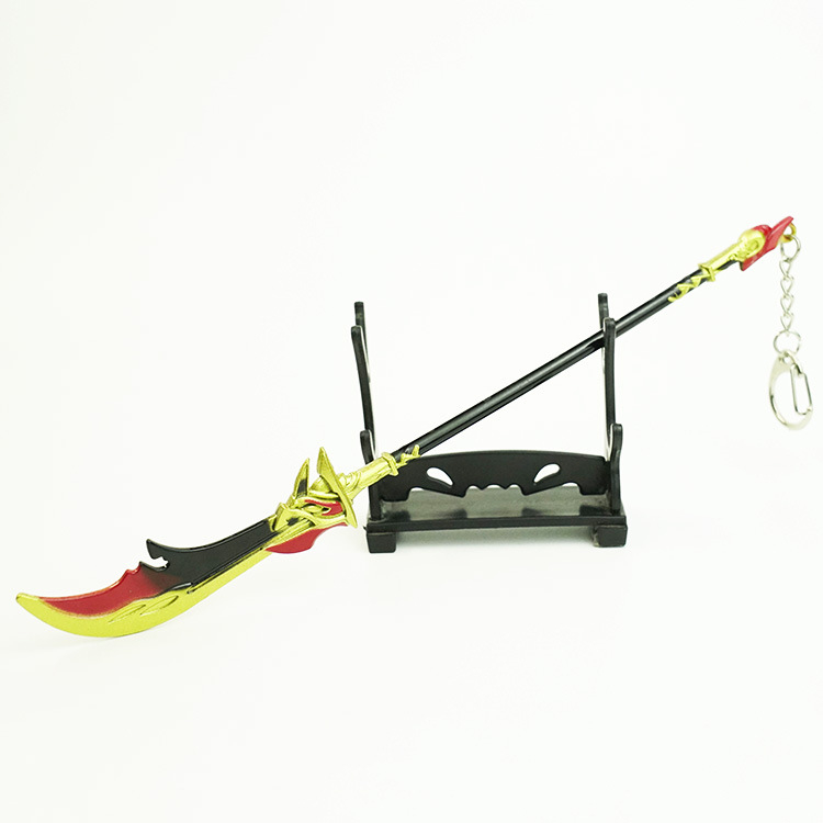 Mô hình Giáo dài 22cm bằng Kim Loại Cao Cấp Siêu Đẹp mô hình Genshin Impact trưng bày trang trí