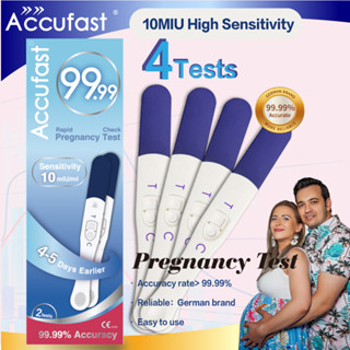  Accufast que thử thai hộp đựng bút 10Miu Độ Nhậy Cao Bút thử  nhanh phát hiện thai sớm Ðo chính xác 99.99% 