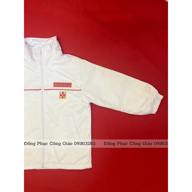 Áo khoác đồng phục TNTT mùa đông lót nỉ