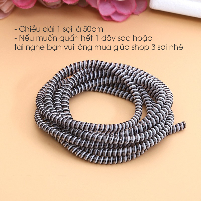 Dây quấn cáp sạc, tai nghe chính hãng KYN STORE