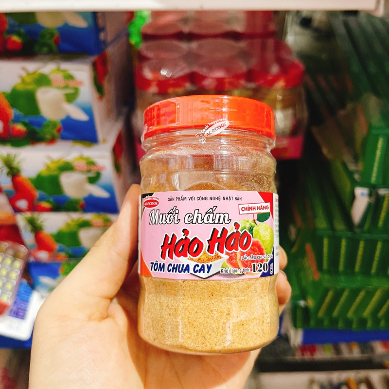 Muối Tôm Chua Cay Hảo Hảo 120g