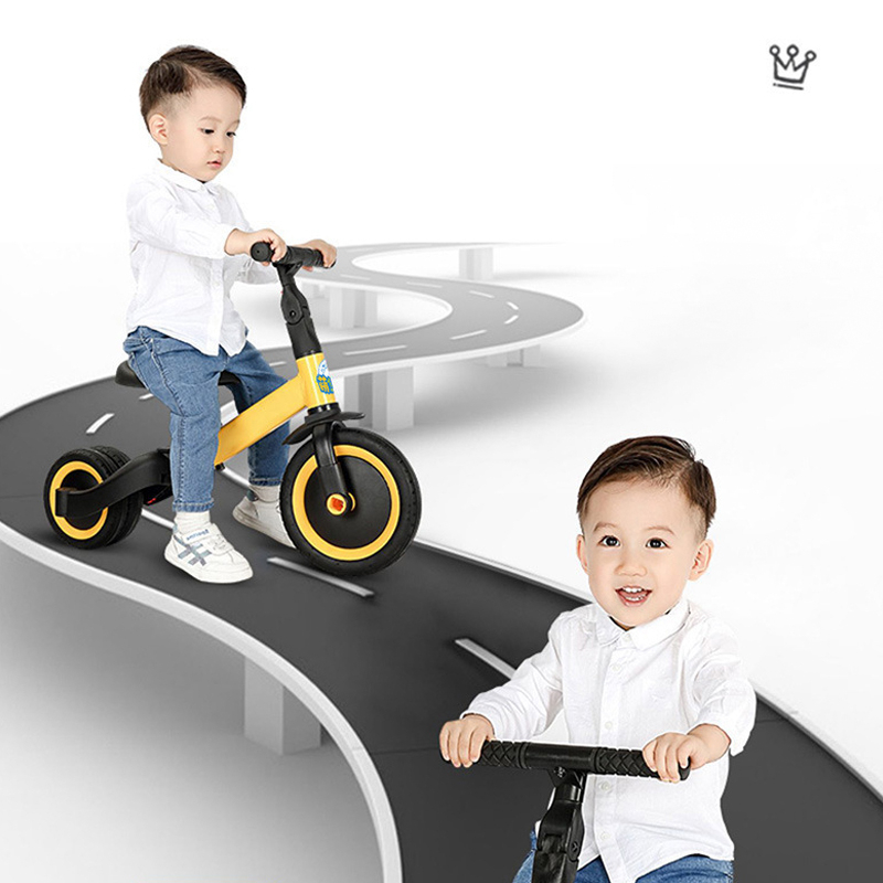 Xe đạp 3 bánh HOPE cao cấp, kết hợp 3 chế độ xe đẩy, xe thăng bằng và xe đạp ba bánh cho bé