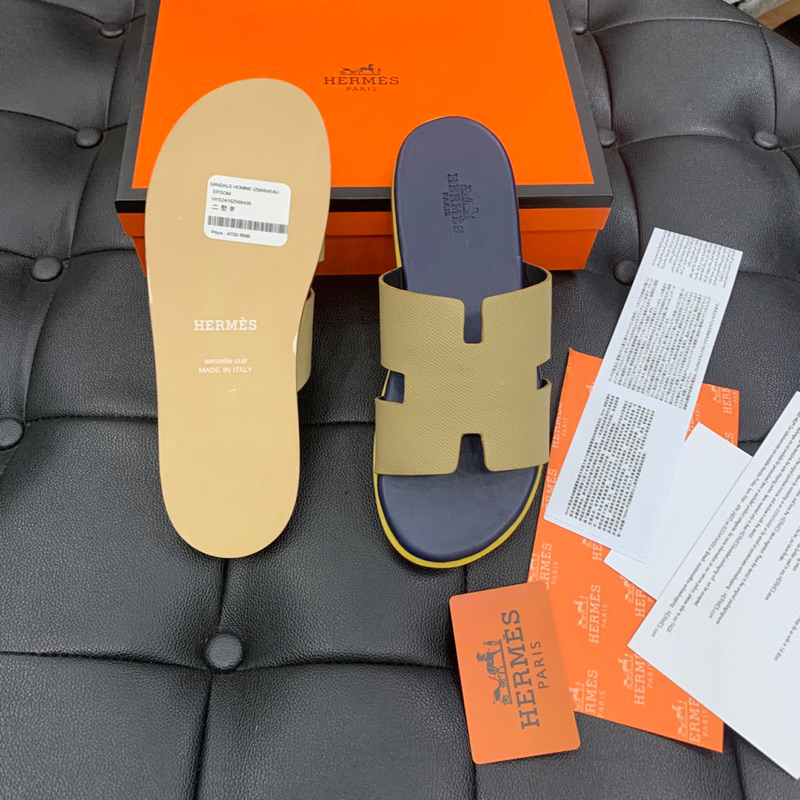 Dép Hm đế gỗ Fullbox , dép  Nam HM