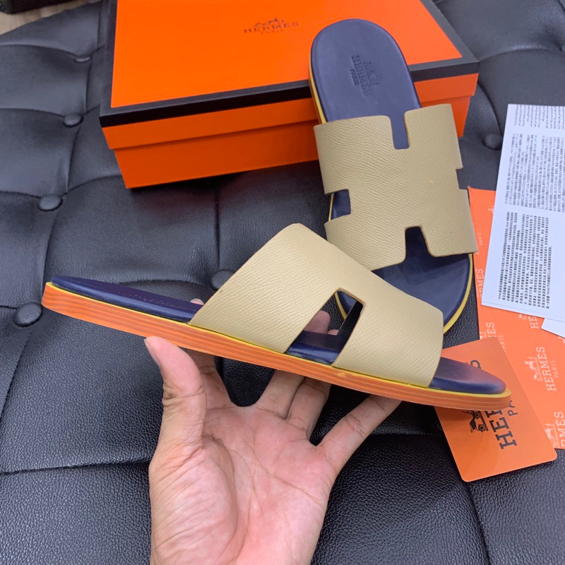 Dép Hm đế gỗ Fullbox , dép  Nam HM