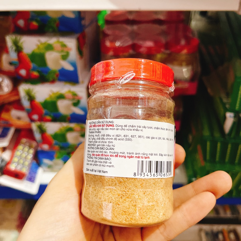 Muối Tôm Chua Cay Hảo Hảo 120g