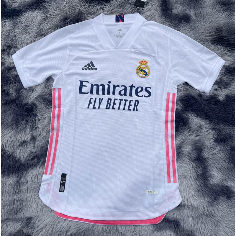 Xả áo bóng đá player real madrid 2020 màu trắng