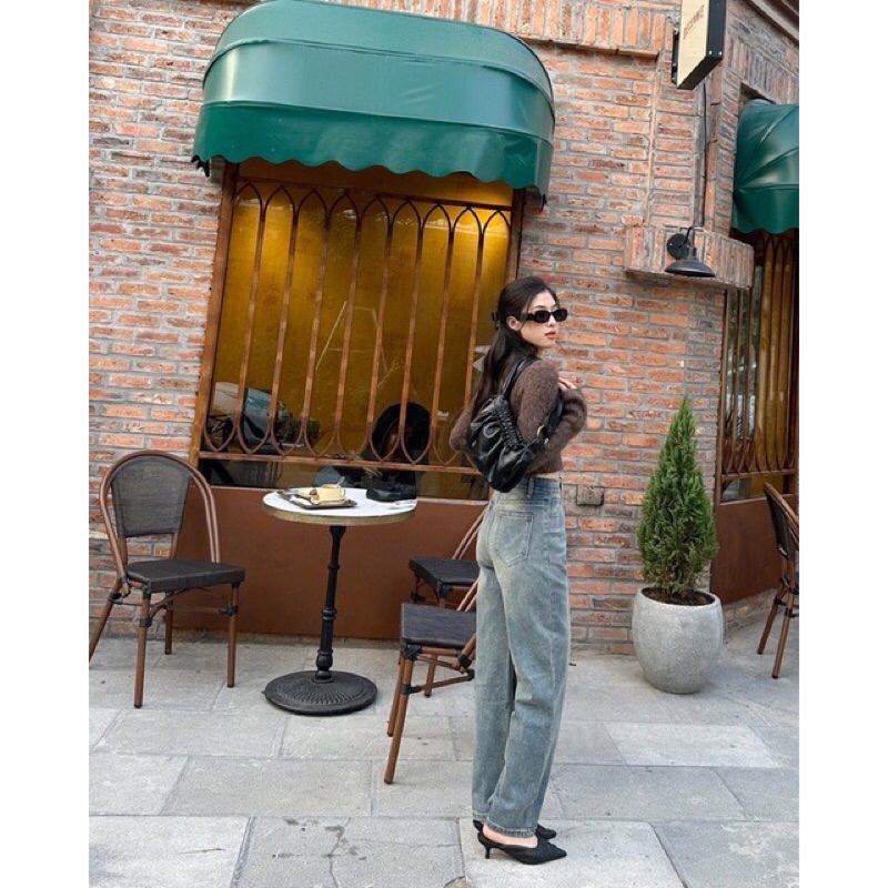 Quần jeans | Pass | xanh xám bạc