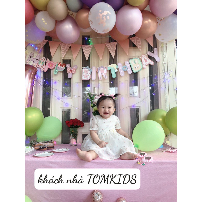 Đầm váy H.M siêu đẹp cho bé, mặc lễ, tết, tiệc 4/6m-2/3y