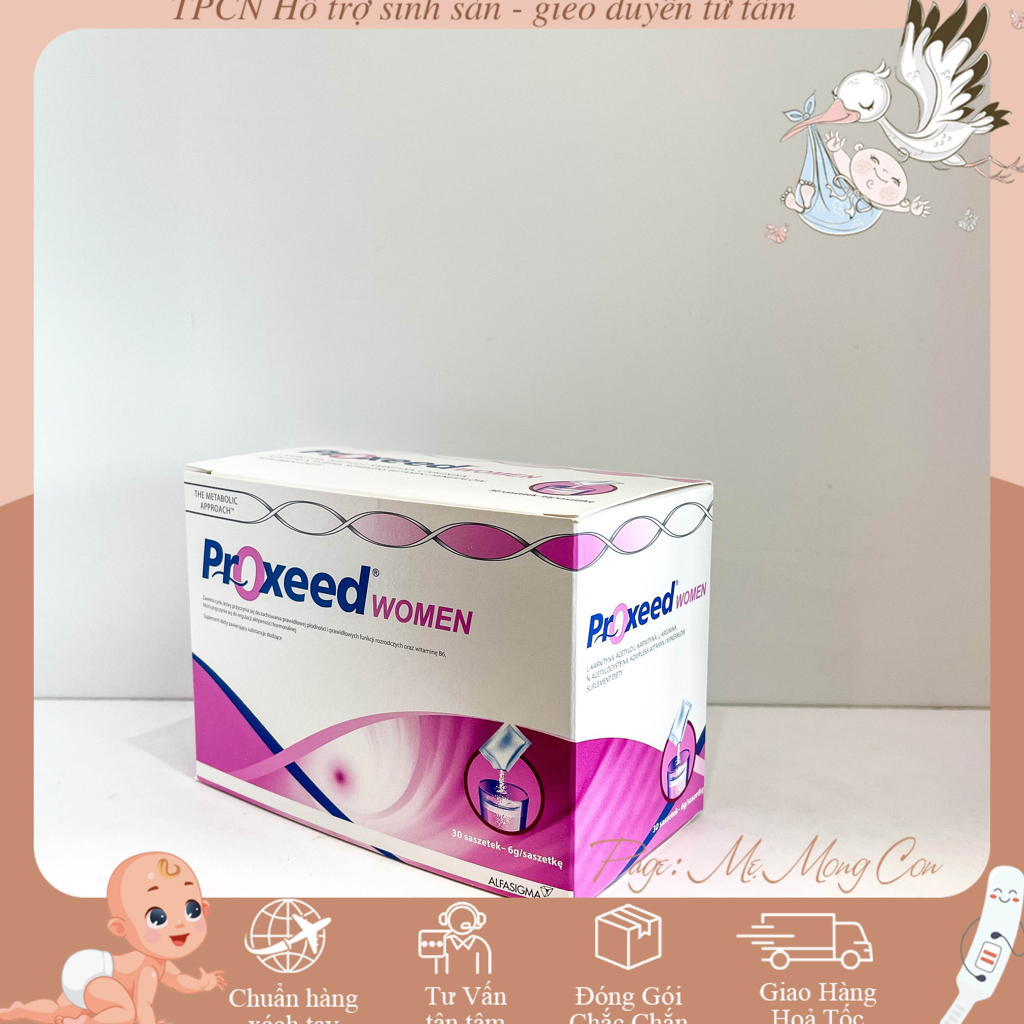 Proxeed women Hộp 30 gói tăng thụ thai cho nữ giới MEMONGCON123