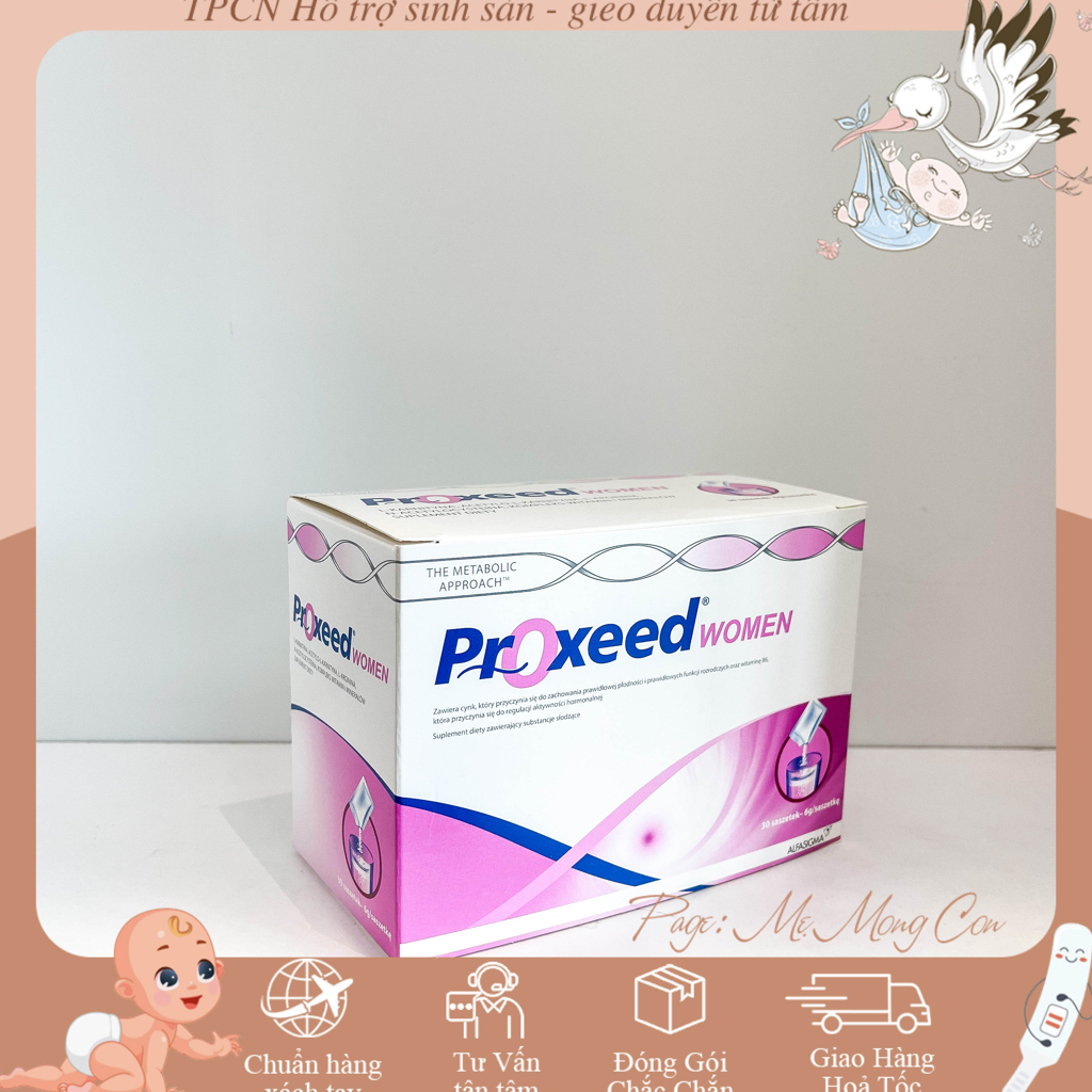 Proxeed women Hộp 30 gói tăng thụ thai cho nữ giới MEMONGCON123
