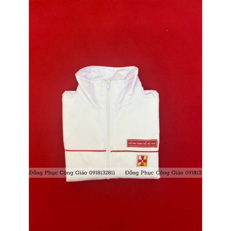 Áo khoác đồng phục TNTT mùa đông lót nỉ