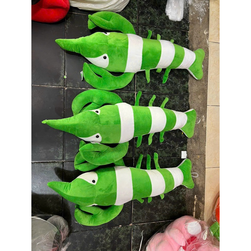 65cm GỐI ÔM GẤU BÔNG HÌNH CON TÔM HÙM-TÔM CÀNG Cho Bé-Nhiều Màu Sắc Dễ Thương-An Toàn Cho Bé Yêu