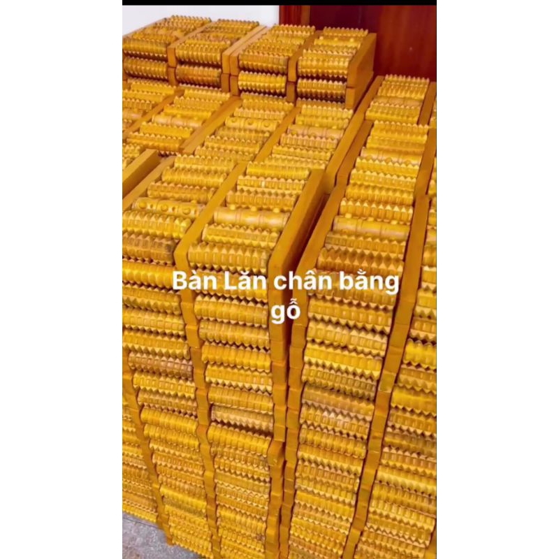 *FREESHIP*Bàn lăn massage chân bằng gỗ bấm huyệt_massa thư giãn.