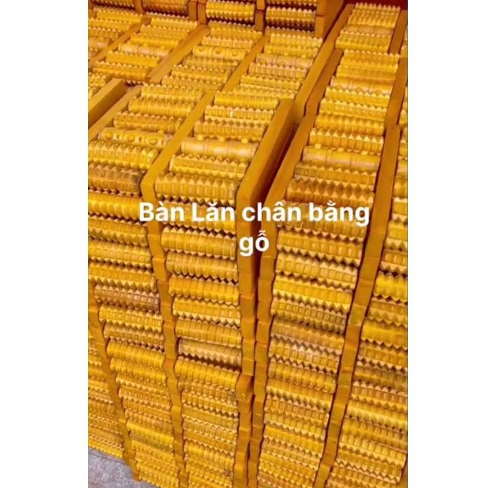*FREESHIP*Bàn lăn massage chân bằng gỗ bấm huyệt_massa thư giãn.