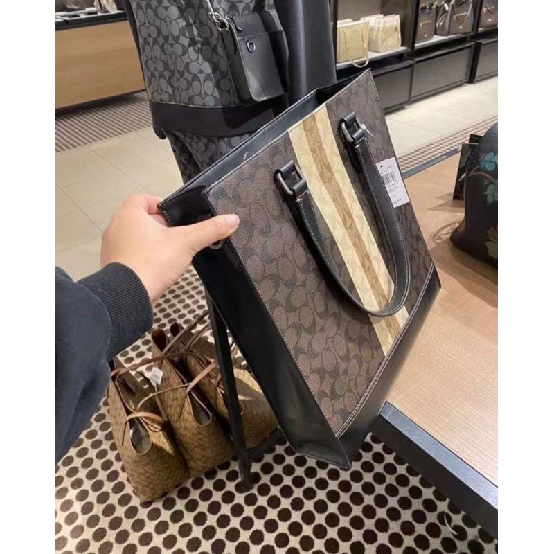 Túi coach tote graham cho nam