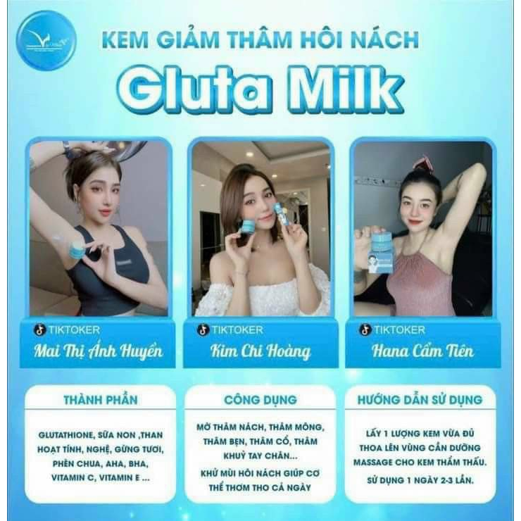 Kem Thâm Gluta Milk Thái Lan chính hãng