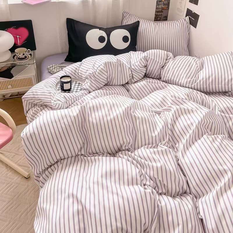 Cotton đũi MẮT LIẾC - TC kẻ eyewink, cotton tici 4 món