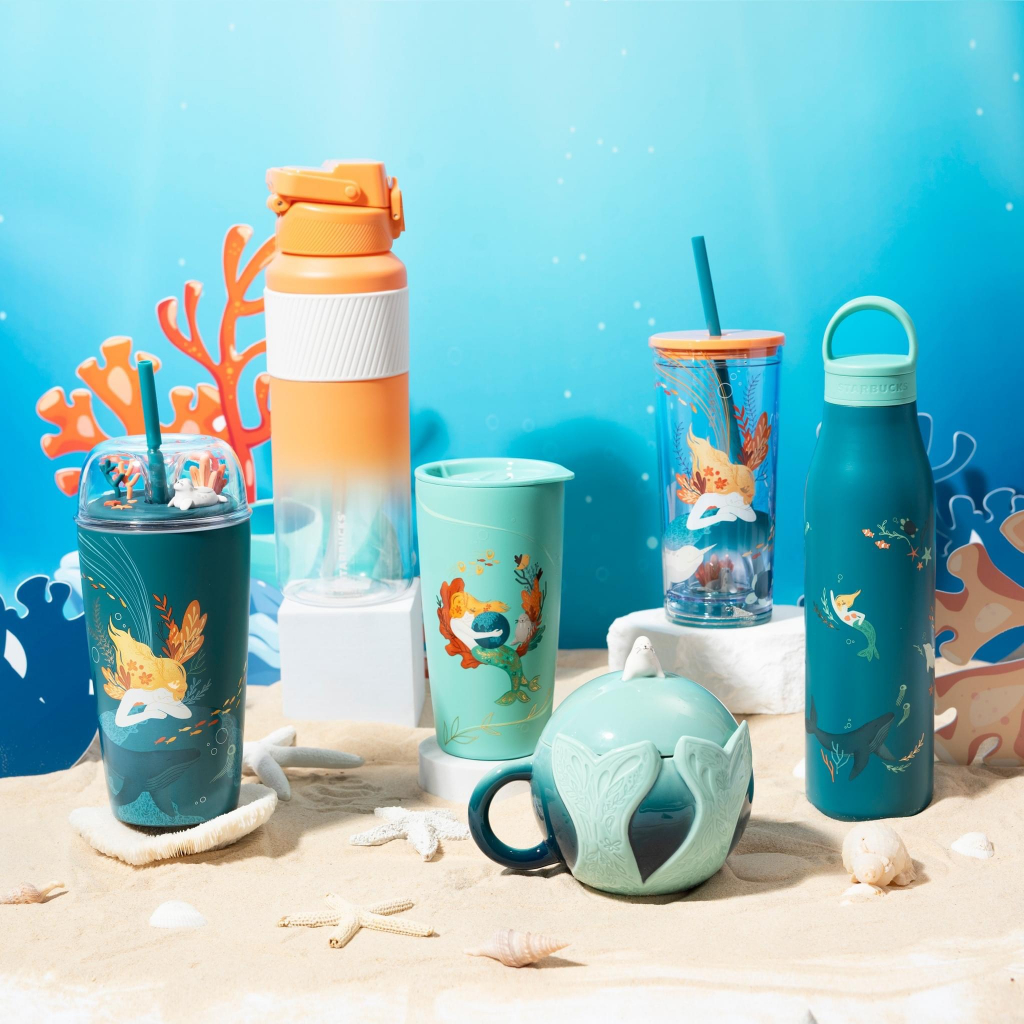 LY COLD CUP 16OZ  SS BLUE SILVER GRADIENT