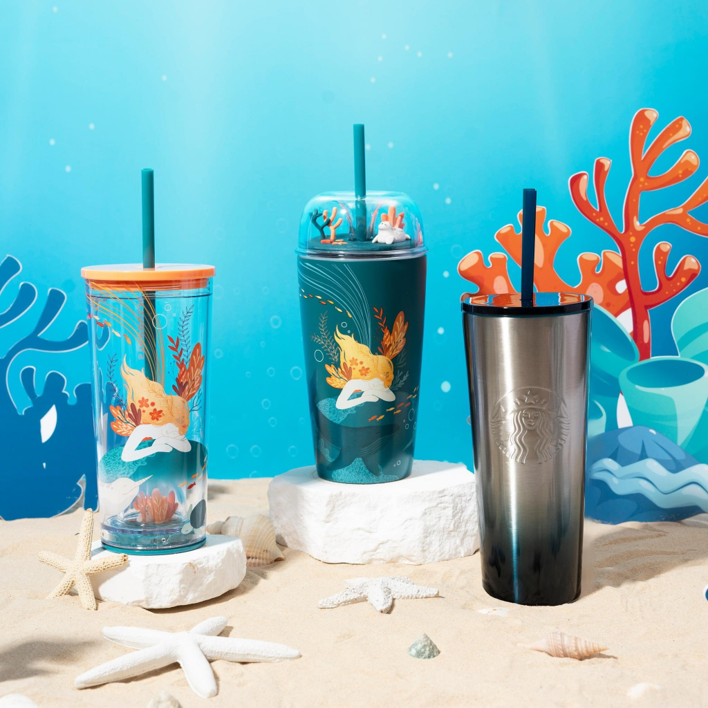 LY COLD CUP 16OZ  SS BLUE SILVER GRADIENT