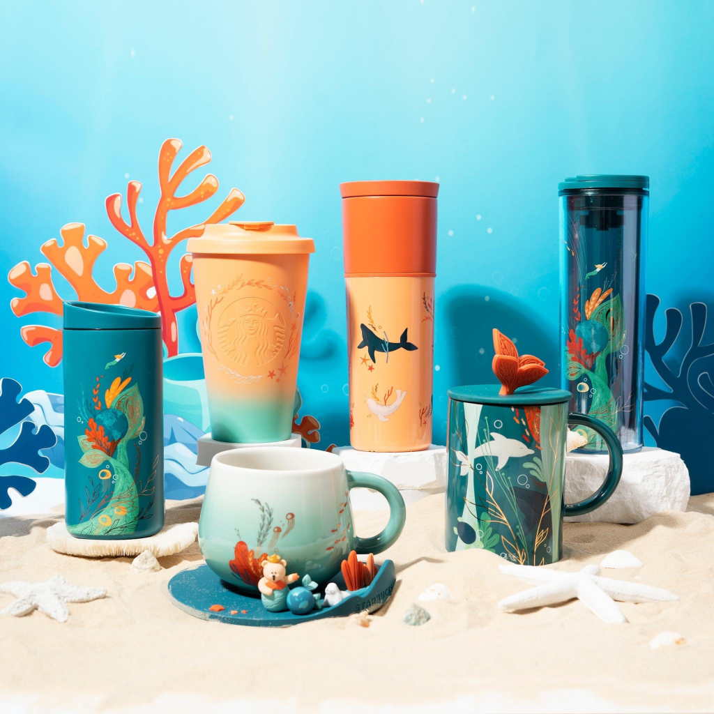 LY COLD CUP 16OZ  SS BLUE SILVER GRADIENT