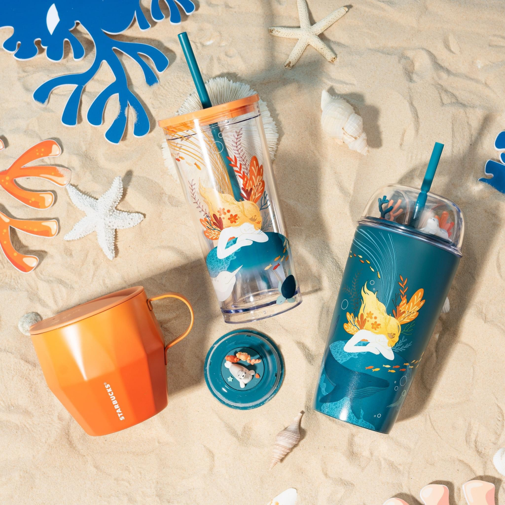 LY COLD CUP 16OZ  SS BLUE SILVER GRADIENT