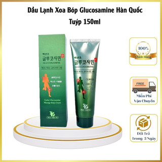 Dầu lạnh xoa bóp glucosamine hàn quốc tuýp 150ml giảm đau nhức hiệu quả