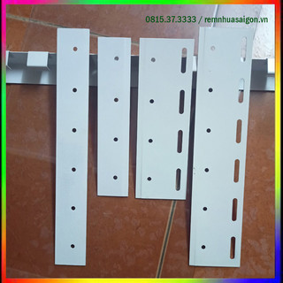 [Hỏa Tốc HCM] Bát treo rèm nhựa PVC bản 20cm