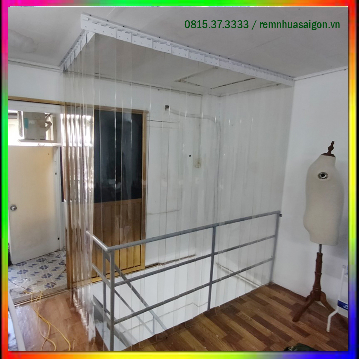 Bát treo rèm nhựa PVC bản 20cm