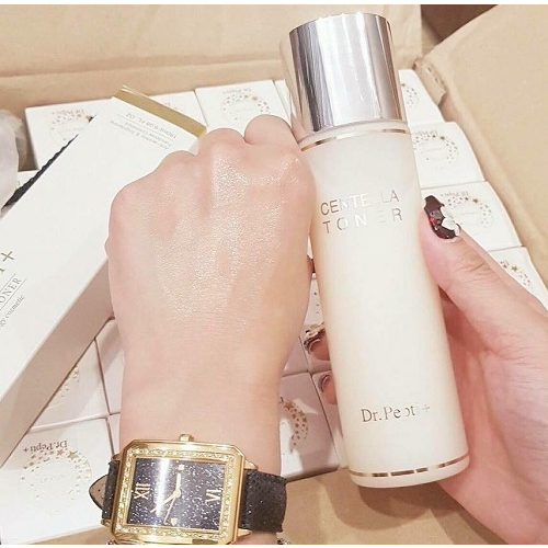 Nước hoa hồng chống lão hóa, phục hồi tế bào da Dr.Pepti Centella Toner 180ml